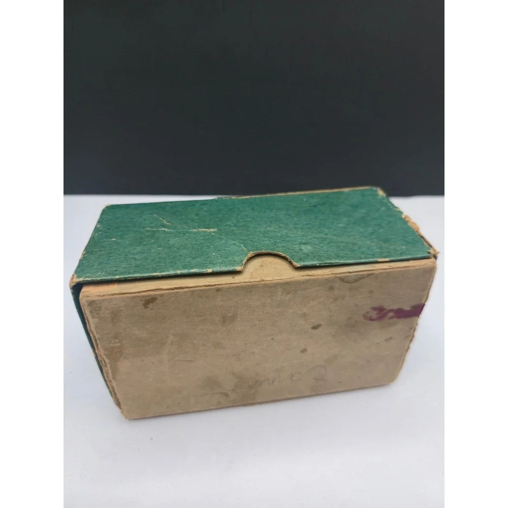 Monarch Mfg Lincoln Camera Vintage 50mm Graf Lens Bakelite Black With Box USA